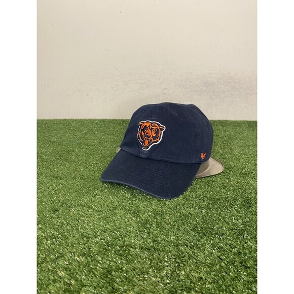 Chicago Bears hat cap strap back blue orange Forty Seven football nfl mens - Picture 3 of 9